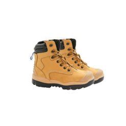 Bata Helix Longreach Wheat Zip S3 Brown - UK 5 - Image 1