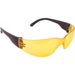 Safety Eyewear Glasses Yellow In Poly Bag - Image 1