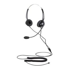 Calltel T800 Stereo-Ear Noise-Cancelling Headset - RJ9 Reverse - Image 1