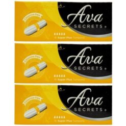 Ava Secrets - Tampons Super Plus (16's) - Bulk Pack of 3 - Image 1