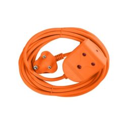 Electricmate 16 Amp Extension Lead 5m Orange - Image 1