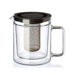 Simax Double Walled Teapot With Strainer - Image 1