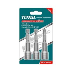 Total Tools 3Pcs Magnetic Nut Set 12mm (2 Sets) - Image 1