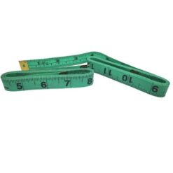 Haberdashery Measuring Tape - Tailoring Tape - 150cm (Pack of 2) - Green - Image 1