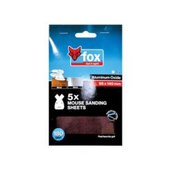 FOX Mouse Sanding Paper 180G (5) - Image 1