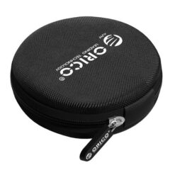 Orico Round Headphone Cable Case - Black - Image 2