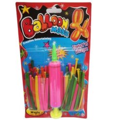 Balloons with Air Pump - Twist And Shape Balloon Magic (Pink Pump) - Image 1