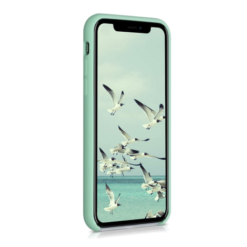 CellTime™ iPhone X / XS Shockproof Silicone Cover Soft Feel - Open Bottom - Midnight Green - Image 31