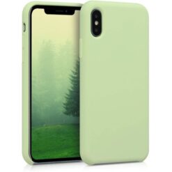 CellTime™ iPhone X / XS Shockproof Silicone Cover Soft Feel - Open Bottom - Midnight Green - Image 37