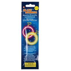 SourceDirect - Glow Stick Earrings Hoops - Blue - Image 1