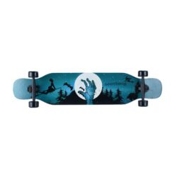 Seagull -Skateboard Longboard – Gothic Design - Image 1