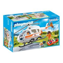 Playmobil Rescue Helicopter - Image 1