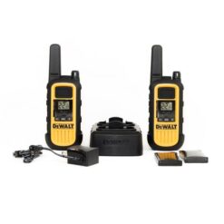 DeWalt DXPMR300 Heavy Duty Professional Walkie Talkie PMR Radio 2pack - Image 1