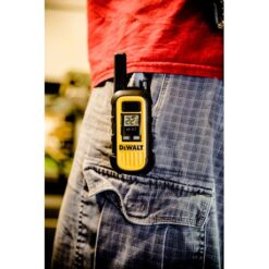 DeWalt DXPMR300 Heavy Duty Professional Walkie Talkie PMR Radio 2pack - Image 5