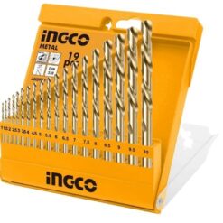 Ingco - Twist Drill Bits Set - 19 Pieces - Image 1