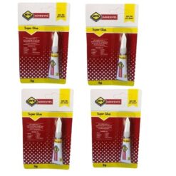 Bulk Pack Of 4 Super Glue - 3g - Image 1