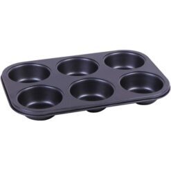 Metalix 6 Cup Giant Muffin Pan - Image 1