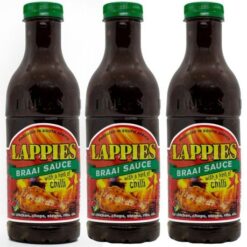 Lappies Braai Sauce - With A Hint Of Chilli - 3 x 750ml - Image 1