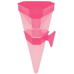 SourceDirect - Triangular Rain Gauge - Red (1000ml) - Image 1