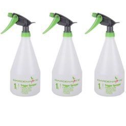 MTS - Trigger Sprayer / Handheld Spray Bottle - 1Litre (Pack of 3) - Image 1