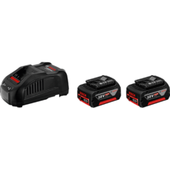 Bosch - Starter Set / 2 x Batteries 5.0Ah and 1 x Quick Charger - Image 1