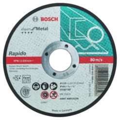 Rapido Straight Cutting Disc Expert Metal AS 60 T BF, 115, 1,0 - Image 1