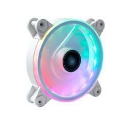 Raidmax 120mm Addressable RGB PWM Fan - White - Image 2