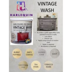 Harlequin - Vintage Wash (For Furniture and Walls) - 1 Litre - Dirty Canvas - Image 18