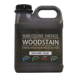 Harlequin - Wood Stain / Natural Woodstain - 1 Litre - African Imnyama - Image 1