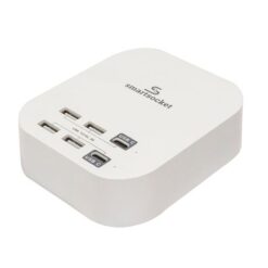 Smartsocket USB Power Charging Station 8 Amp - White - Image 1