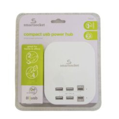 Smartsocket USB Power Charging Station 8 Amp - White - Image 2