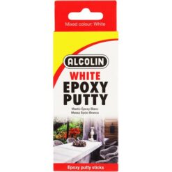 Alcolin Epoxy Putty White - 2 x 60g - Image 1