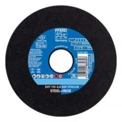 Bulk Pack 2 x Pferd Steel+Inox Cutting Disc - 115mm x 0.8mm x 22.2mm Bore - Image 1