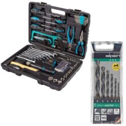 Bort -Socket and Spanner Set (84 Piece) & Alpen Sprint Master Bit Set (6 Piece) - Image 1