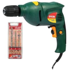 Ryobi - Impact Drill (500W) & Alpen Masonry Drill Bits (3Piece) - Image 1