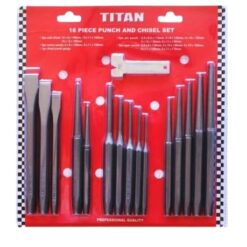 Titan - Punch and Chisel Set - (16 Piece) - Image 1