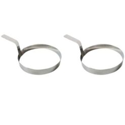 LK's - Egg Rings (Stainless Steel) - Pack of 2 - Image 1