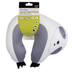 Travel Smart - Travel Neck Pillow (Kiddies) - White / Grey - Image 1