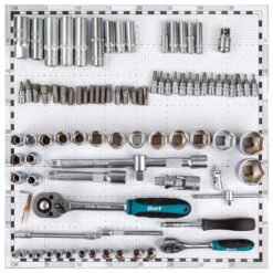 Bort - Socket Set (1/4 and 1/2 Inch Drive) - 95 Piece - Image 3