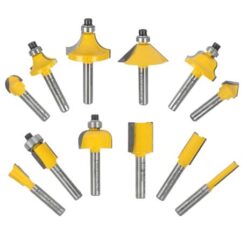 Tork Craft - Router Bit Set (1/4" Straight and Profile) - 12 Piece - Image 2