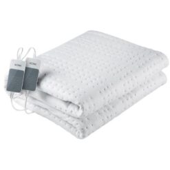 Solac - Electrical Heat Blanket (Double Bed) - White (120W) - Image 1