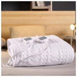 Solac - Electrical Heat Blanket (Double Bed) - White (120W) - Image 2