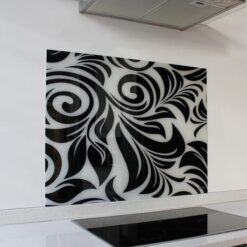 Parrot Products Swirl Hob Splashback (898 x 700 x 6mm) - Image 1