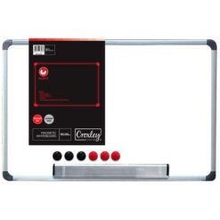 Croxley Magnetic Whiteboard 900x1200mm with Accessories - Image 1