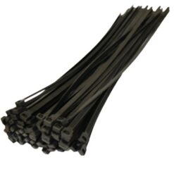 Zenith - Cable Ties / Electrical Cable Ties (Black) - 50's (4.8 x 300mm) - Image 1