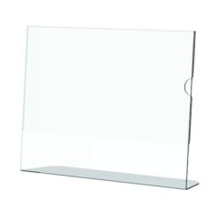 Menu Holder Acrylic Single Sided A4 Landscape - Box 5 - Image 1