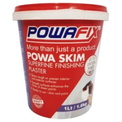 PowaFix - Superfine Finishing Plaster (Powaskim) - 1L - Image 1