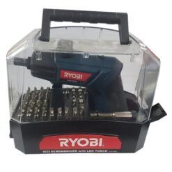 Ryobi - Impact Drill PD-850, Angle Grinder G-850 & 3.6V Li-Ion Screwdriver. - Image 5