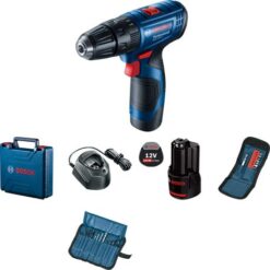 Bosch - Cordless 12V Drill Driver - GSB 120-LI + 23 accessory pieces - Image 1