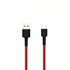 Xiaomi Mi USB to Type C 1M Braided cable - Red - Image 1